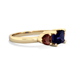 Sapphire Three Stone 14K Yellow Gold ring R5235