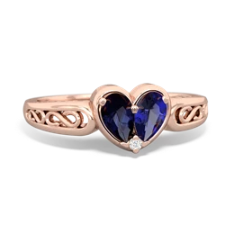 matching rings - Filligree 'One Heart'