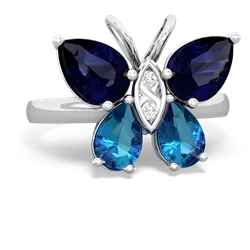 matching rings - Butterfly