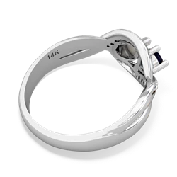 Sapphire Summer Winds 14K White Gold ring R5342