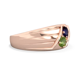 Sapphire Men's Streamline 14K Rose Gold ring R0460