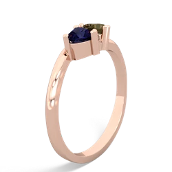 Sapphire Sweethearts 14K Rose Gold ring R5260