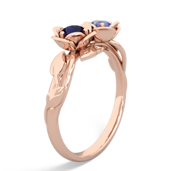 Sapphire Rose Garden 14K Rose Gold ring R5510