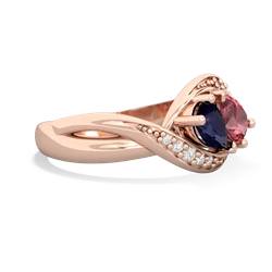 Sapphire Summer Winds 14K Rose Gold ring R5342