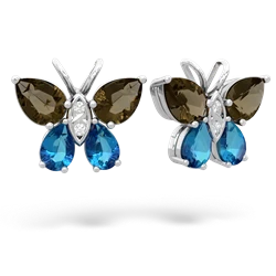 matching earrings - Butterfly