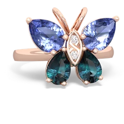 matching rings - Butterfly