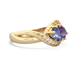 Tanzanite Summer Winds 14K Yellow Gold ring R5342