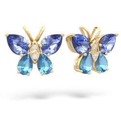 matching earrings - Butterfly