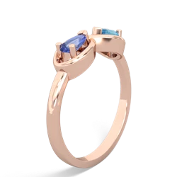 Tanzanite Infinity 14K Rose Gold ring R5050