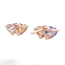 Tanzanite Sweethearts 14K Rose Gold earrings E5260