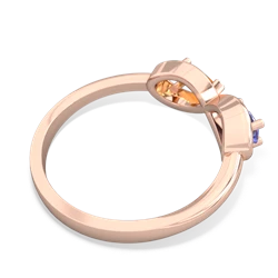 Tanzanite Infinity 14K Rose Gold ring R5050