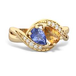 Tanzanite Summer Winds 14K Yellow Gold ring R5342