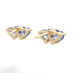 Tanzanite Sweethearts 14K Yellow Gold earrings E5260