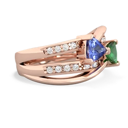 Tanzanite Bowtie 14K Rose Gold ring R2360