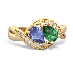 Tanzanite Summer Winds 14K Yellow Gold ring R5342