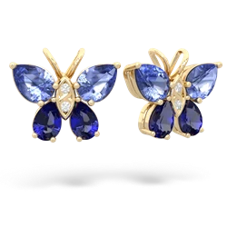 matching earrings - Butterfly