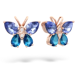 matching earrings - Butterfly