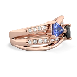 Tanzanite Bowtie 14K Rose Gold ring R2360