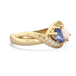 Tanzanite Summer Winds 14K Yellow Gold ring R5342