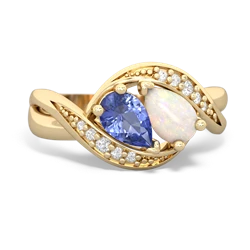 Tanzanite Summer Winds 14K Yellow Gold ring R5342