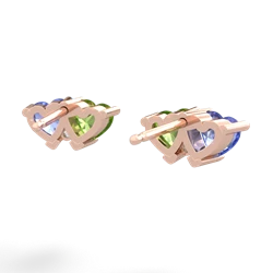 Tanzanite Sweethearts 14K Rose Gold earrings E5260