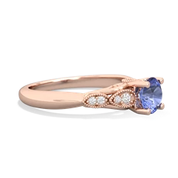 Tanzanite Antique Elegance 14K Rose Gold ring R3100