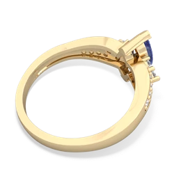 Tanzanite Royal Marquise 14K Yellow Gold ring R2343