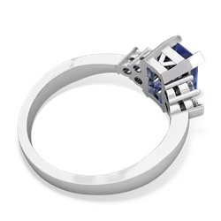 Tanzanite Timeless Classic 14K White Gold ring R2591