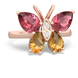 matching rings - Butterfly