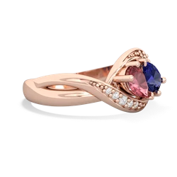 Pink Tourmaline Summer Winds 14K Rose Gold ring R5342