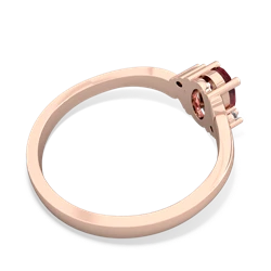 Pink Tourmaline Elegant Swirl 14K Rose Gold ring R2173