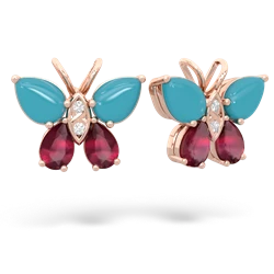 matching earrings - Butterfly