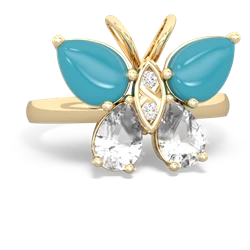 matching rings - Butterfly