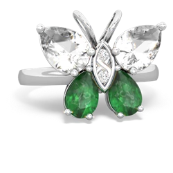 matching rings - Butterfly