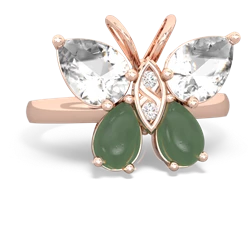 matching rings - Butterfly