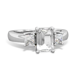 similar item - Diamond Three Stone Emerald-cut Trellis