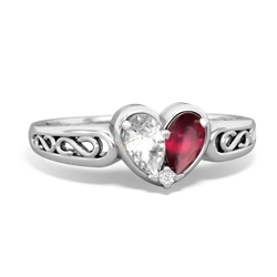 matching rings - Filligree 'One Heart'